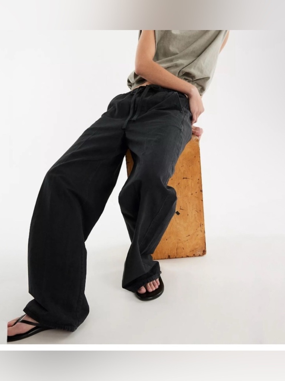CITIZENS OF HUMANITY Aurora pull on wide leg pants